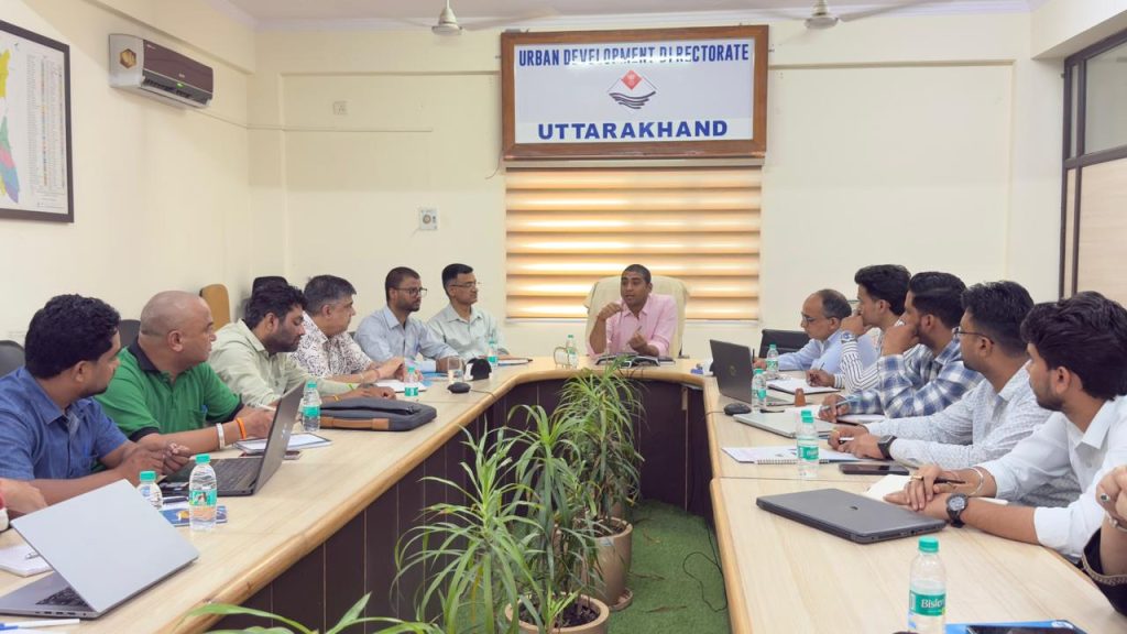 ULB review meeting at Urban Development Directorate Uttarakhand